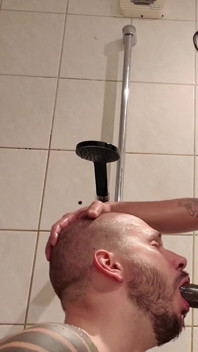 He Took an Elbow Long Strap on in His Throat