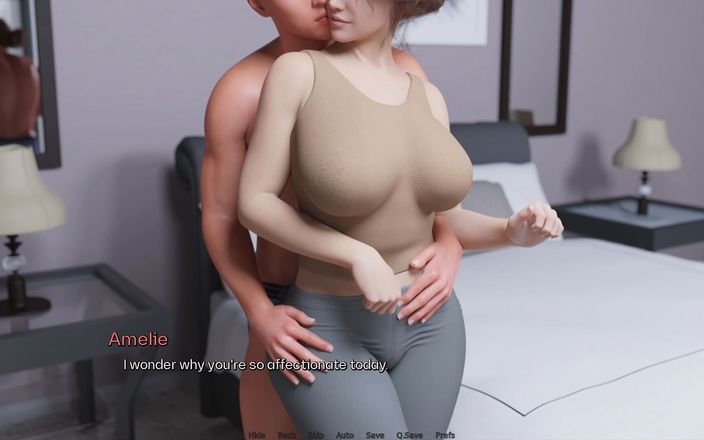 Naughty gameplays: Tetona madura madrastra seduce semental afortunado mientras su marido está...