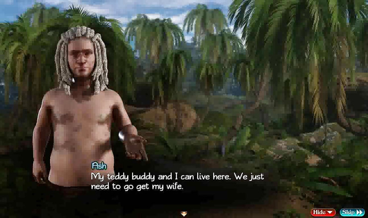 Dirty GamesXxX: 娜迪亚的宝藏：棕榈叶 ep 187