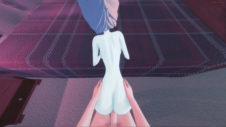 Hentai Smash: Pearl spits out your cum POV before getting fucked on...