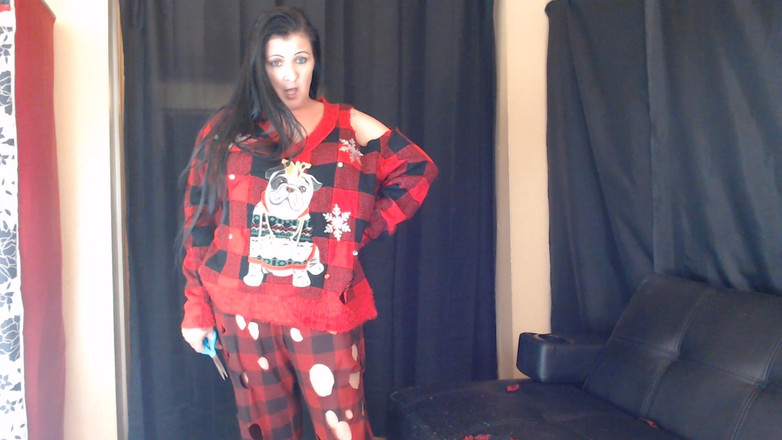 Abby Anna: クリスマスの服の穴