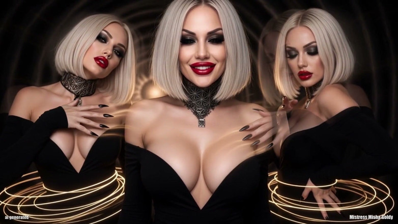 Goddess Misha Goldy: Two-mouthed the Impossible Goon Challenge