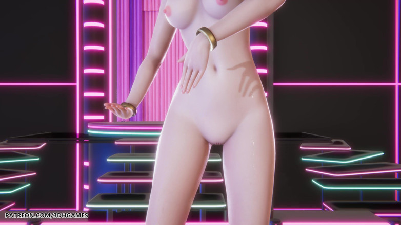 3D-Hentai Games: Mmd Hwasa - Na - Liga Tarian Bogel Seksi Akali Bagi Hentai...