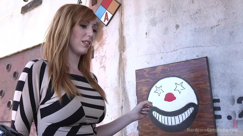Hardcore Gangbang by Kink: All Natural Redhead Lauren Phillips Dominated: Double Anal Gang Bang!