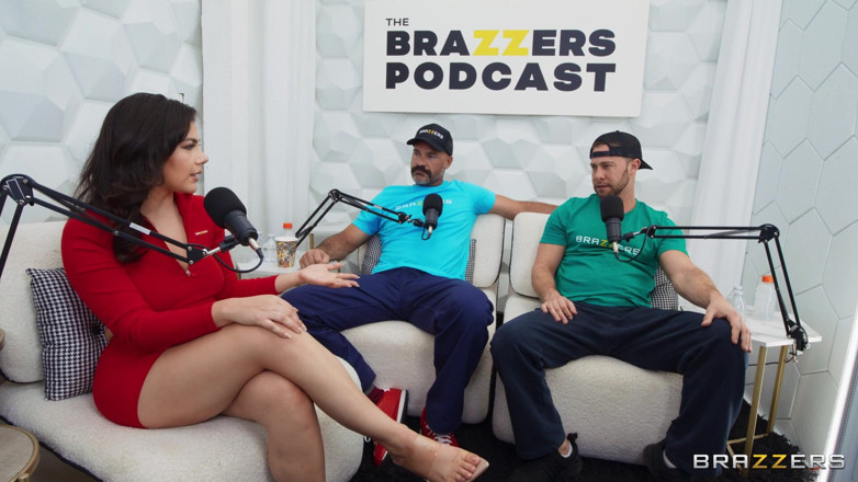 BRAZZERS: Brazzers - Valentina Nappi Takes Two Cocks After Podcast