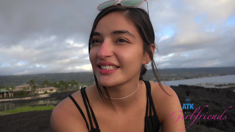 ATK Fans (Girlfriends): Emily flashes a bit to keeps everyone excited