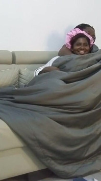 My Husband Came Back From His Trip, I Watched a Movie with Him, I Got Excited, Climbed on Top of Him, and Came.