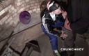 Sneaker gay: Scaly lad sneaker humiliation in discreet basement