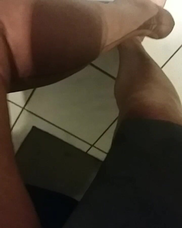 Fetish and domination: नायलॉन फेटिश Kyra