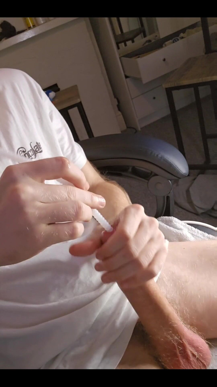 The Max Powers: Challanged Меня с ребристым силиконовым звуком с 10мм минетом