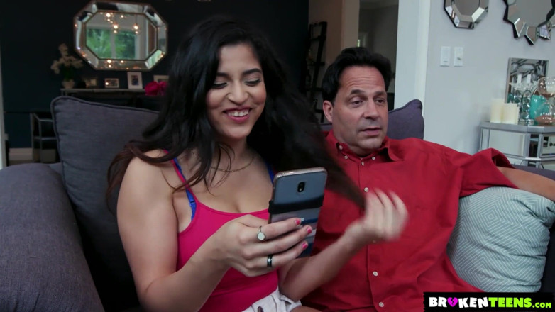 Broken teens: BrokenTeens - Latina babe Gabriela Lopez fucks her step dad