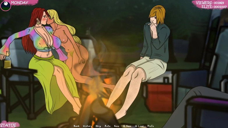 XXX Games Bunk: Lust Town - Gameplay - Roleplay - Beach Party Bukkake Facial
