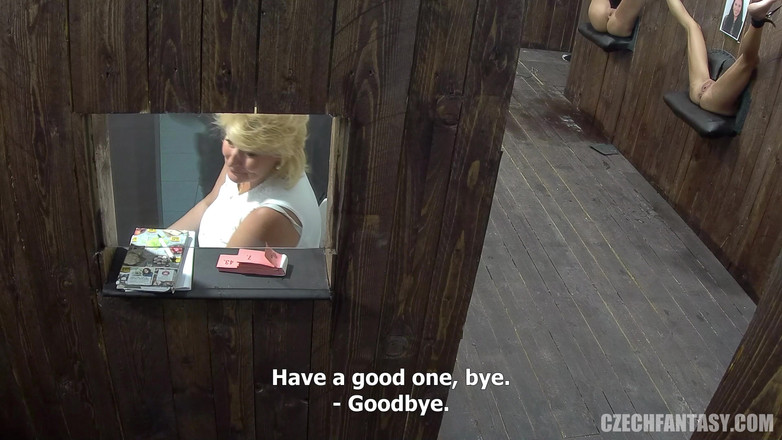 CzechFantasy: चेक फंतासी 7 - भाग 7: चेक सुंदरियां यह सब लेती हैं: ग्लोरीहोल पागलपन - भाग 7