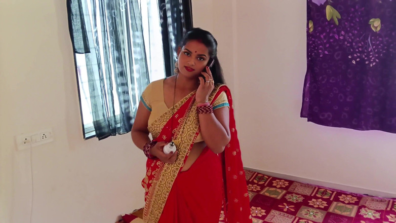 Riyagueen: The Electrical Shop Owner Came to Riya Bhabhi's House to...