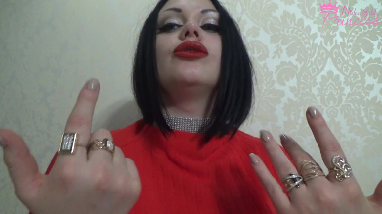 Goddess Misha Goldy: Nejčernější rty