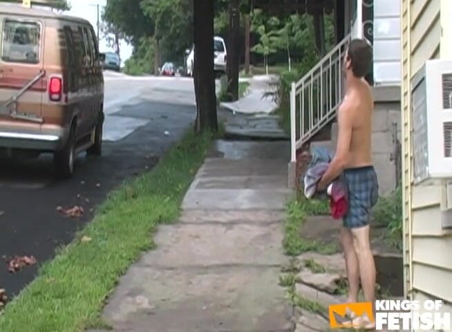 Gay Diaries: Two friends blow two guys who came to fix the...