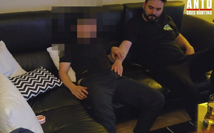 AntoGoesHunting: Straight Friend Chris Wants to Come Over After Work for...