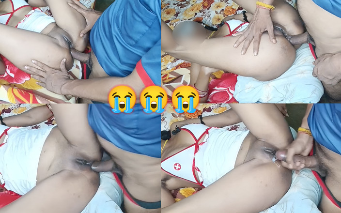 DIMPEEKUMARI21Y: Adik tiri remaja yang paling comel merintih kuat semasa seks...