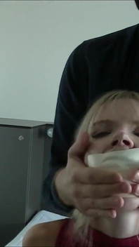 Hooded, Gagged and Moaning: He Taped an Xl Pair of BBW Panties in My Mouth!!!