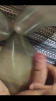 POV: Cumming on Silver Balloons