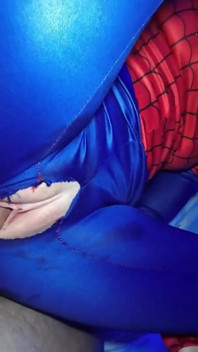 Spiderwomen cosplay pute dégradée