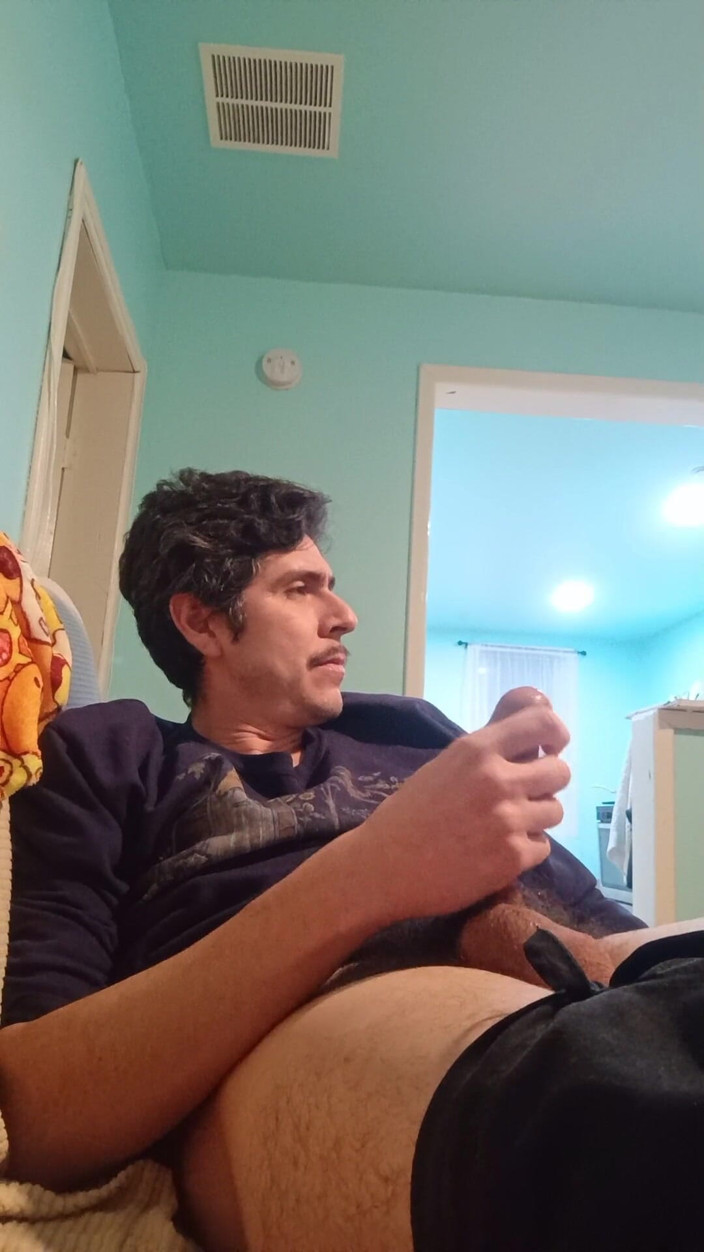 Tabasco Jake: Cozy Masturbation Handsome Big Dicked stepdaddy