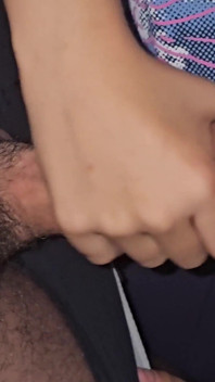 Brunette Sucks Young Huge Cock Until Thick Cum Flows Out