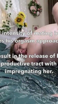 Cuckold Breeding Documentary. the Cuckold Listens Outside the Door