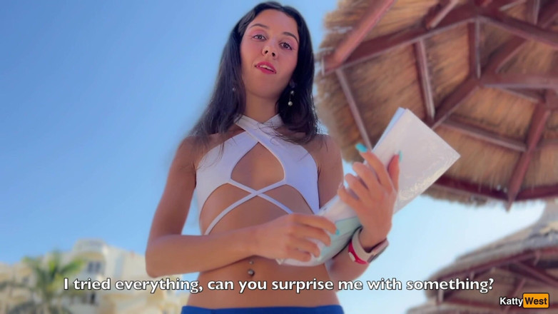 Katty West: A Cute Masseuse Offered an Unusual Massage and Had Sex...