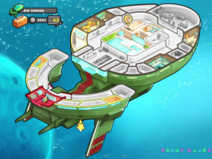Porny Games: Rescate del espacio: Código rosa v7.0 - Teniendo sexo con una...