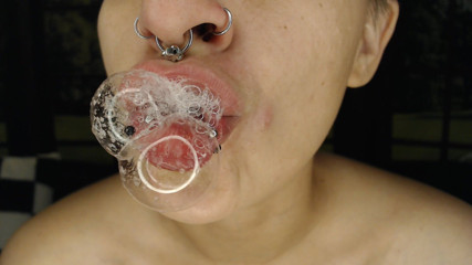 Abby Anna: Wild Loogies for Stupid Slave
