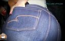 Lady Latte Femdom: Товсті в цих джинсах, інструкція з дрочки - поклоніння дупі