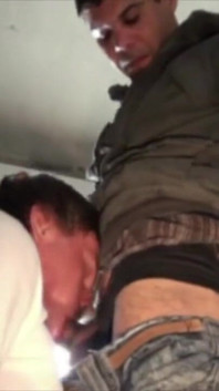 French slut fucked  by sexy straight curious dominant