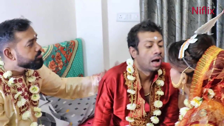 Anjalisingh_sexy: Newly Married Wife Fucked by Husband and Stepbrother in Law...