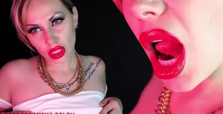 Goddess Misha Goldy: Penetrerò in profondità nella tua testa e stare lì per...