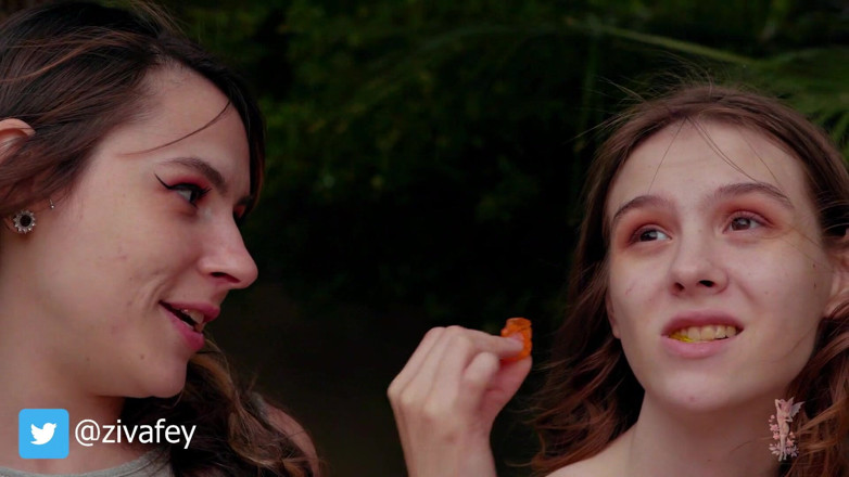 Ziva Fey: Ziva Fey and Mewchii Share fun gummies