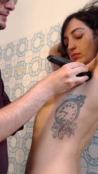 Experimental Surrealism: Alan Gently Trims My Armpit Hair