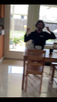 Me Trying to Seduce Him While He's Having Breakfast and Listening to the News
