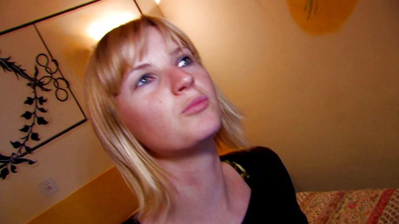 Hot Pornstars: Nasty blonde Euro babe anally rides a cock