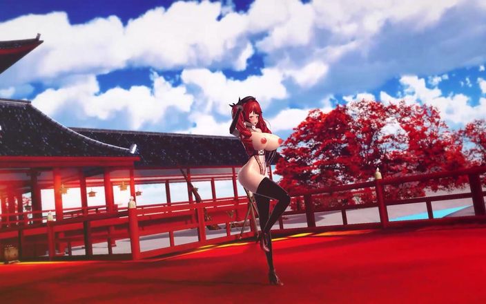 Mmd anime girls: Mmd R-18 Anime Girls Sexy Dancing clip 138