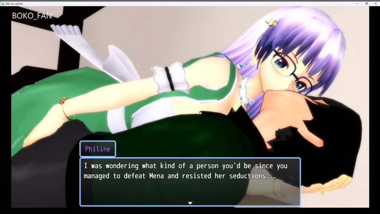 Boko Fan: 女孩击败英雄另一个故事 philine 2