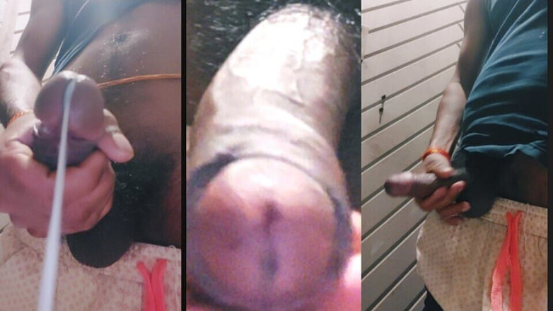 PujaRay2024: Desi Ấn Độ chàng trai phòng tắm mein shake land se pani...