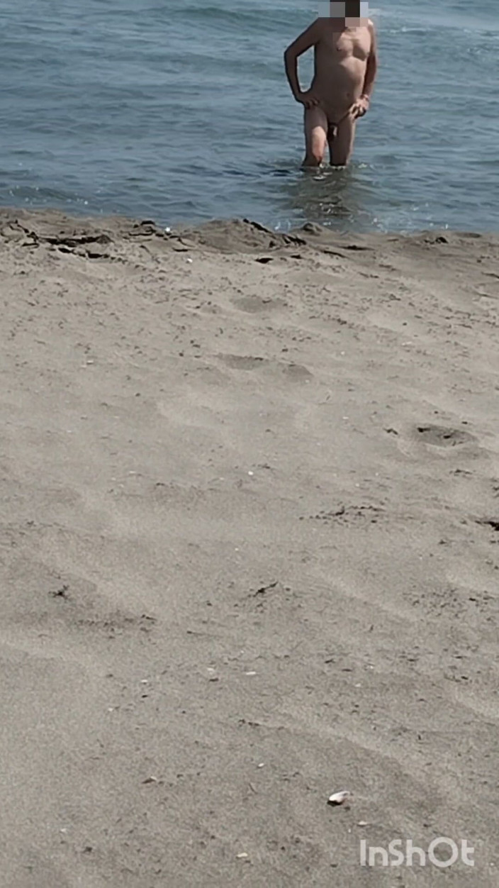 Morbosete000: On the Beach Nude