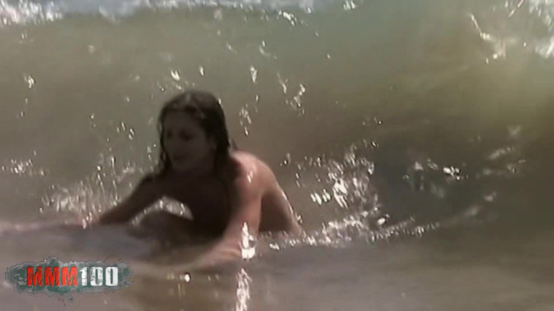 MMM100: Alys Rebel Nice Si rambut coklat Alys Rebel berbogel