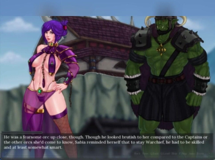 3DXXXTEEN2 Cartoon: Sabia davayı kazandı. 3 boyutlu porno çizgi film seks