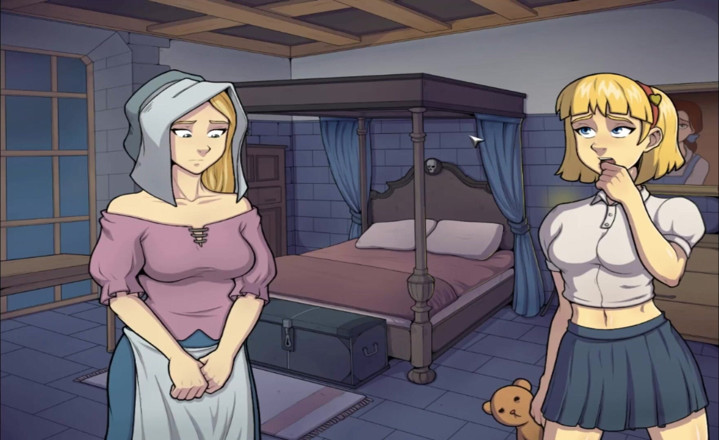 Hentai World: Witch hunter theesome 2 blonde blowjob