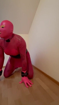 Pink Rubberdoll Sissy Slavegirl Fullrubber Three Latex Layers