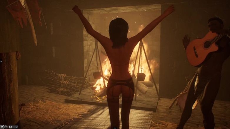 LewdArcade: 야생 생활 샌드 박스지도 - 해적 그라토 게임 플레이. 섹스 게임 플레이 [18+]