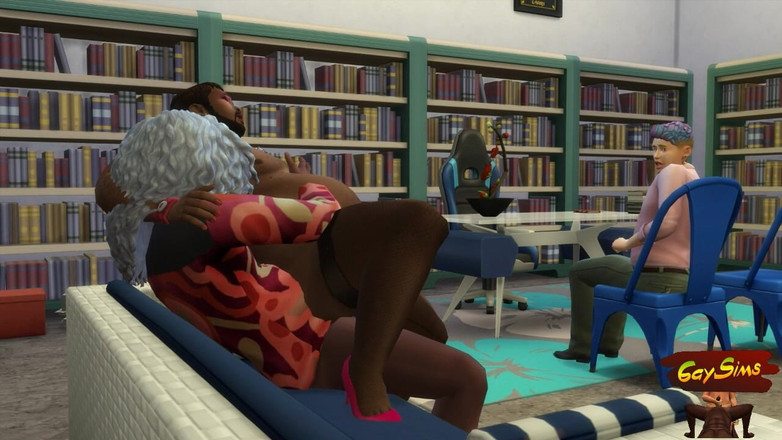 Dirty gay Sims: Спочатку пасинок, але тепер сіссі дівчина