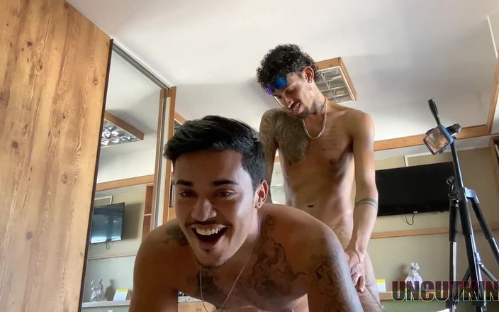UncutKing: Monster Cock Hung Latino Stud Fucks Twink Anal Hardcore Fucking...